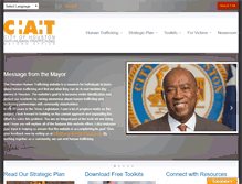 Tablet Screenshot of humantraffickinghouston.org